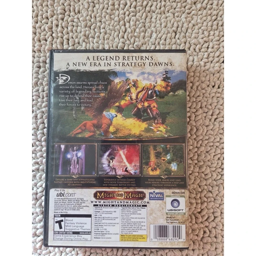heroes of might And Magic v pc